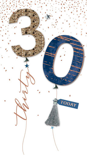 Picture of 30TH BIRTHDAY CARD
